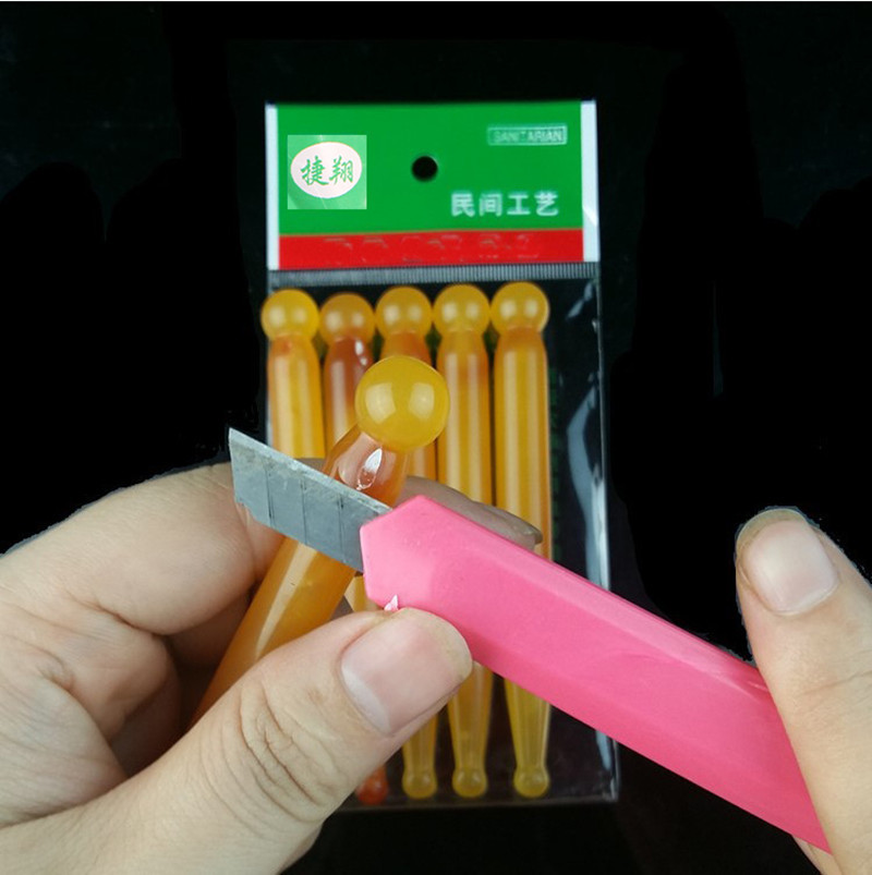 Picture of Sudi beef tendon pulling stick beauty stick acupuncture pen meridian massage stick facial eye pulling rod