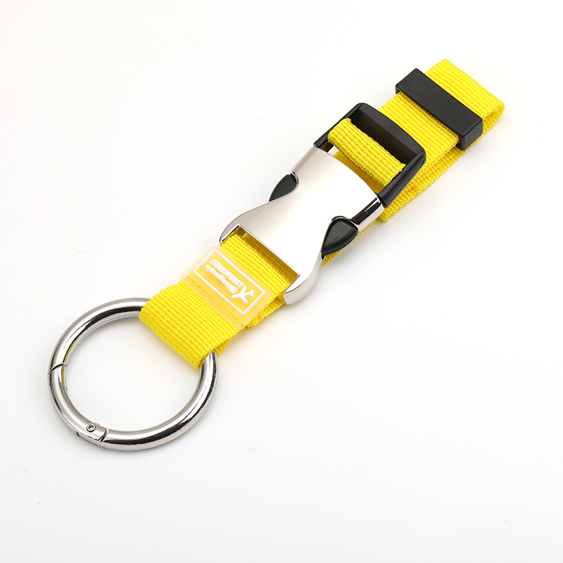 Picture of Luggage Hanging Buckle Safety Fixing Strap Backpack External Hanging Strap Packing Strap Suitcase Strapping Strap Metal Hanging Strap