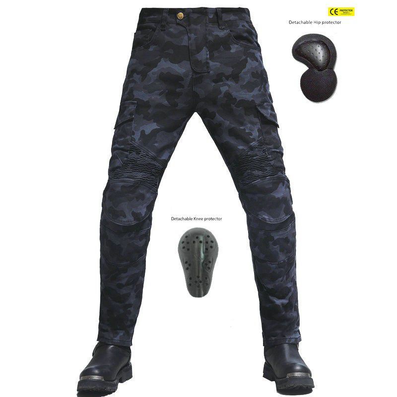 Cross-border K-brand motorcycle camouflage overalls anti-fall pants off-road racing casual motorcycle riding pants jeans men and women