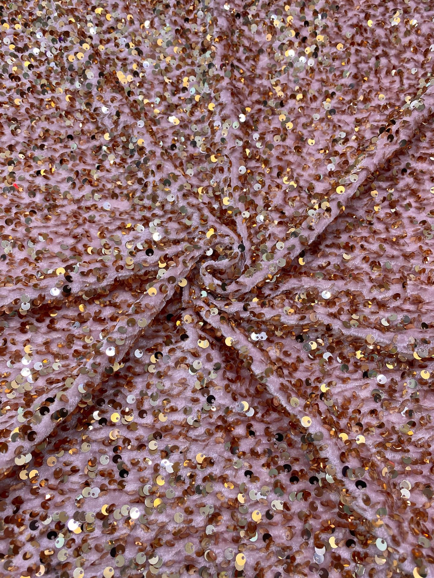 Explosions Velvet Bottom Dense Quality 5mm Colorful Sequin Embroidered Women's Skirt Shirt Dress Various Stitchable Bead Fabrics