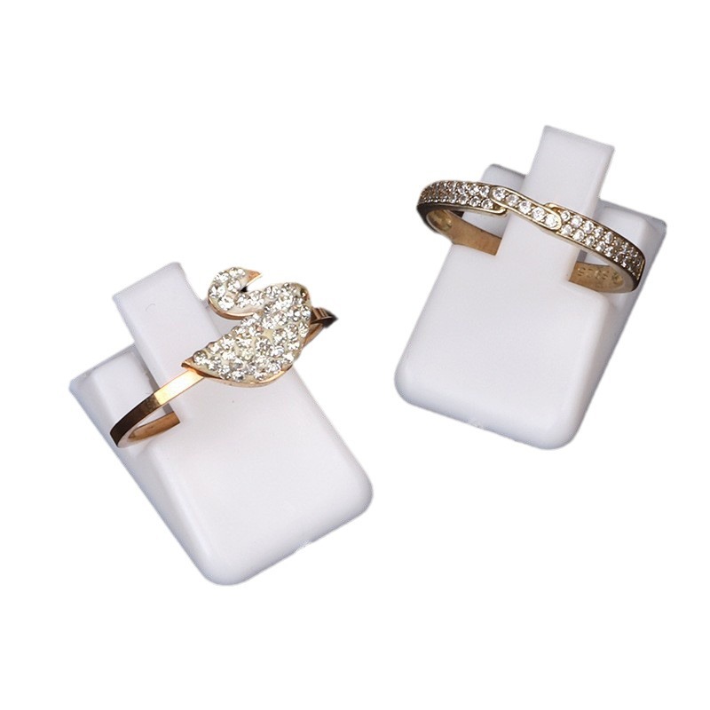 Picture of Jewelry Shelf Plastic Jewelry Display Storage Street Stall Storage Props Ring Ring Jewelry Display Stand