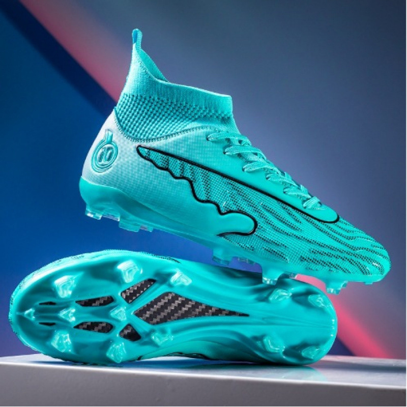 plus size Football Shoes for Men and Women Broken Nails Student Adult Training Artificial Ag Spikes Professional Breathable Non-slip Sneakers