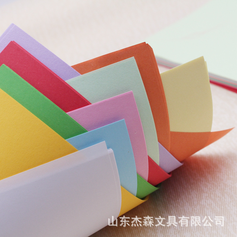 Picture of Huiyang cartoon hand origami 17cm square 100 pieces of color handmade paper 10 color origami 15cm children's diy