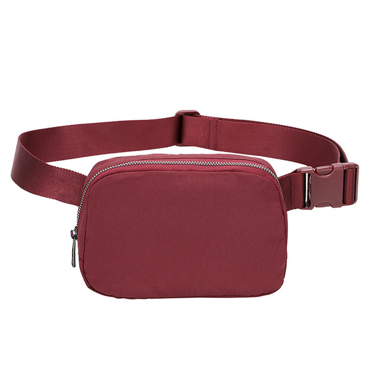 Picture of Amazon Outdoor Running Waist Bag Lulu Same Style Crossbody Bag Chest Bag for Men and Women Fashionable Nylon Waterproof Sports Waist Bag