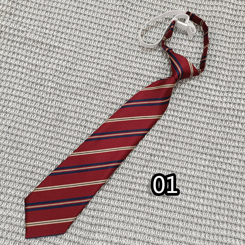 Picture of Tokyo Japanese JK Tie-Free Female Student Male Matching Shirt Uniform Red Stripe Performance Photography H Brand Tide