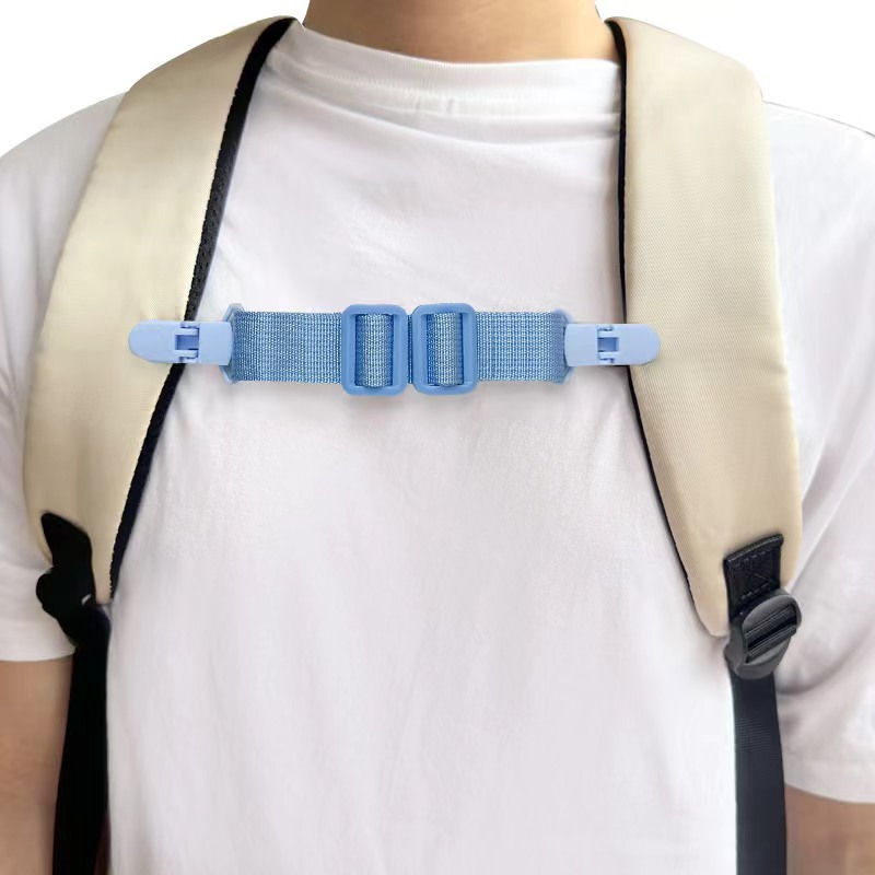 New Backpack Strap Anti-Slip Shoulder Fixed Buckle School Bag Anti-Slip Buckle Adult Backpack Overalls Anti-Slip Strap Shoulder Strap