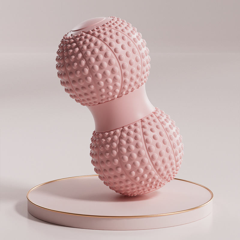 Picture of Fascia Peanut Ball Plantar Massage Spine Muscle Relaxation Double Ball Hip Back Leg Acupoint Stimulation Yoga Massage Ball