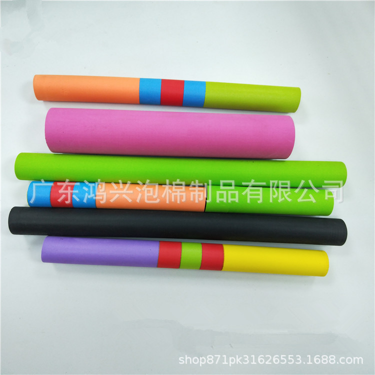 2025 High Density 55P-60P Eva Foam Corrugated Semicircular Column Soft Shock-Absorbing Industrial Packaging Material