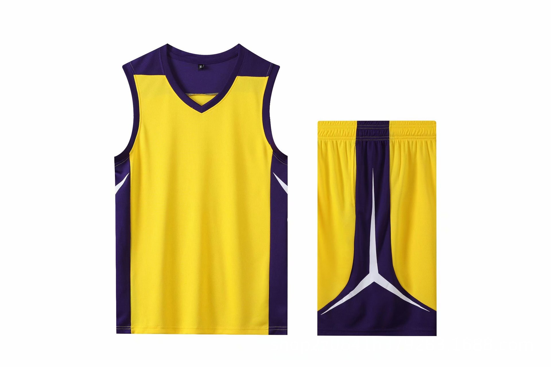 Picture of Basketball suit printed adult children's same style class training competition team uniform breathable sweat-wicking printed jersey