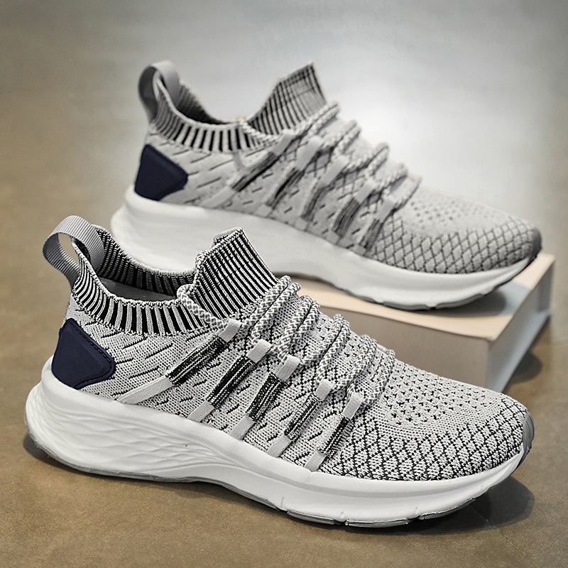 2025 New Mesh Breathable Lightweight Non-Slip Running Casual Trendy Fashion Versatile Sports Shoes for Men