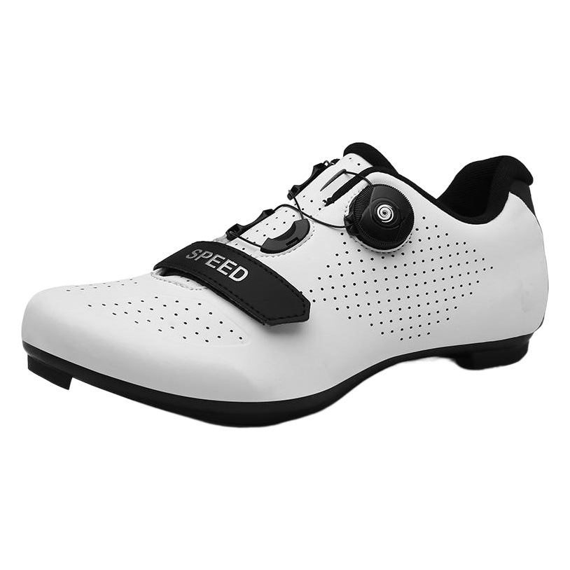 Cross-border Cycling shoes with lock men's road bicycle lock shoes solid color bicycle shoes Cycling shoes wholesale