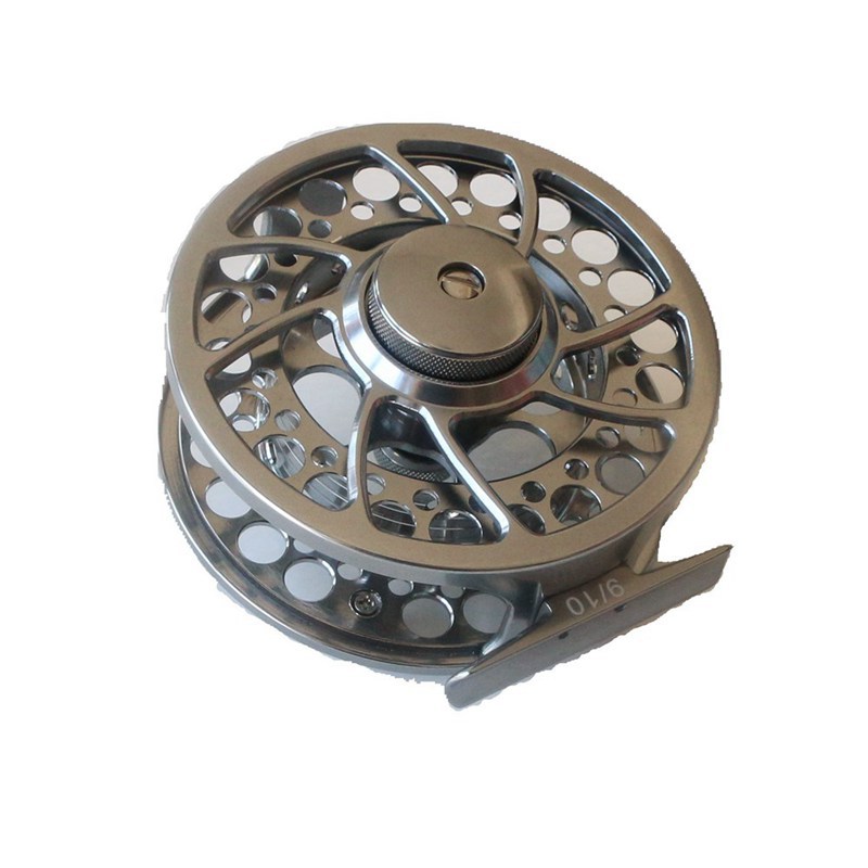 Picture of Cross-border fly fishing wheel FLY REEL machine plus CNC fly wheel front wheel 3 bearing LARGE ARBOR fishing wheel