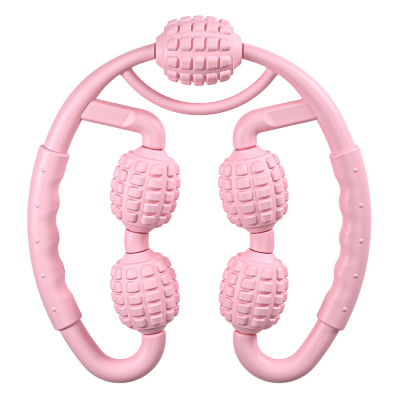 Ring clip leg massager leg slimming artifact skinny calf fast foam shaft muscle relaxation roller wolf tooth stick roller