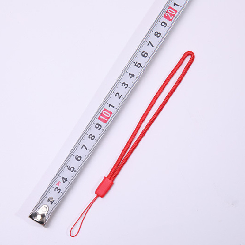 Picture of Factory 3.0mm round nylon mobile phone lanyard wrist rope U disk color short lanyard flashlight camera rope