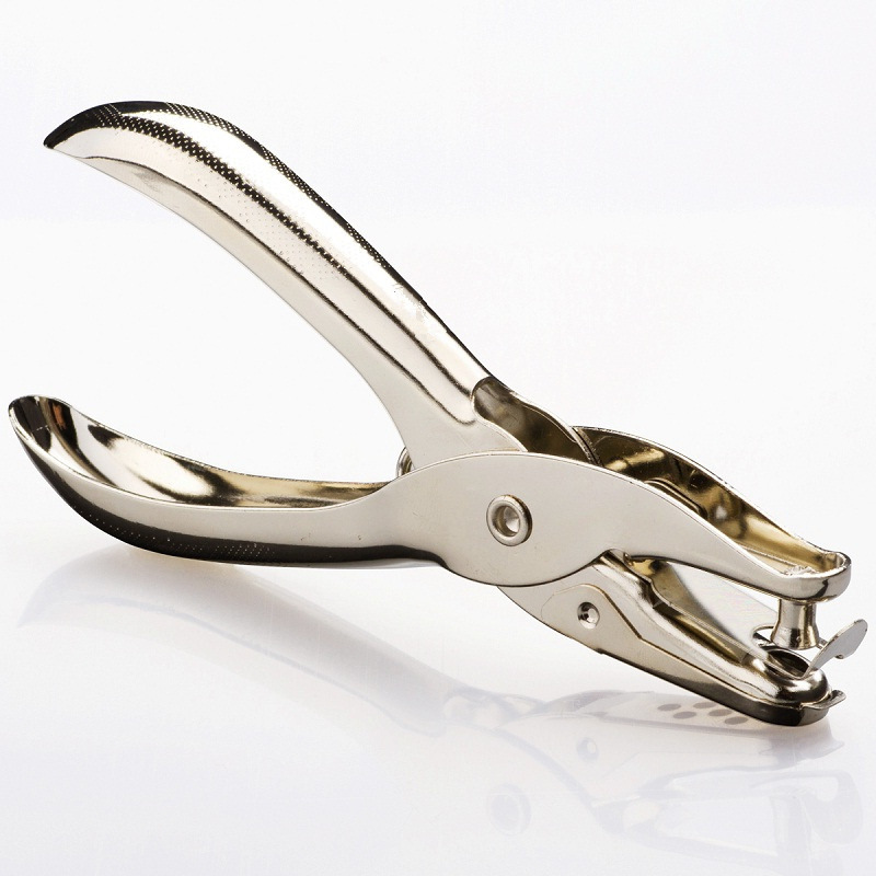 Picture of Single Hole Punch Mini Manual Round Hole Small Hole Punch Stationery Student DIY Binding Loose Leaf Punch
