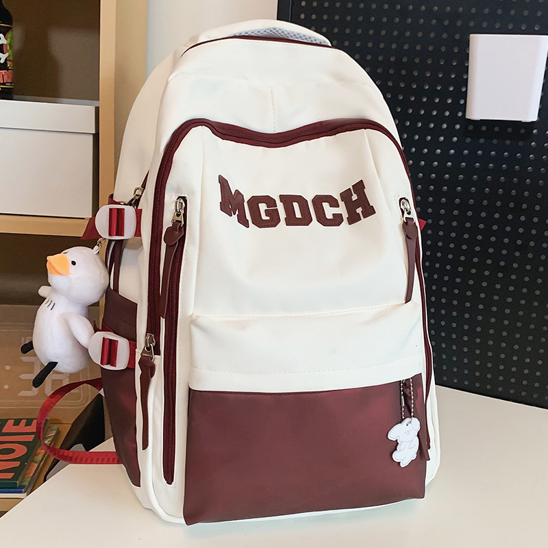 Picture of Schoolbag 3-6 grade primary school student girl letter backpack junior high school student college student custom wholesale backpack