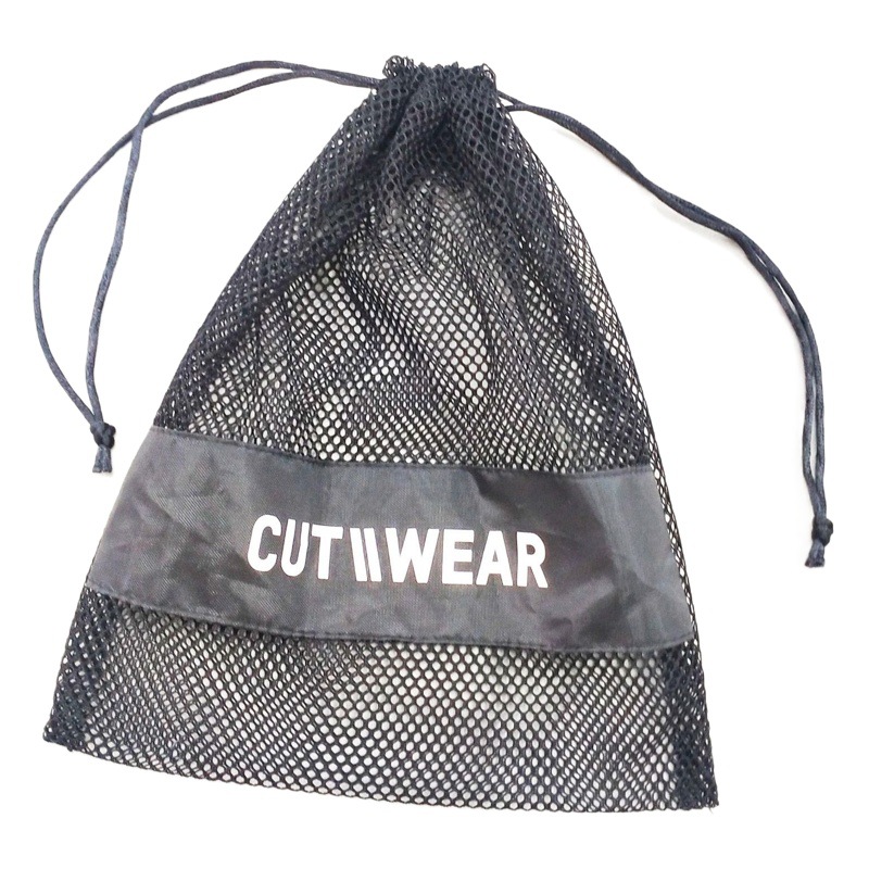 Factory supply polyester storage mesh bag black bezel drawstring mesh bag drawstring sports packaging bag can print LOGO