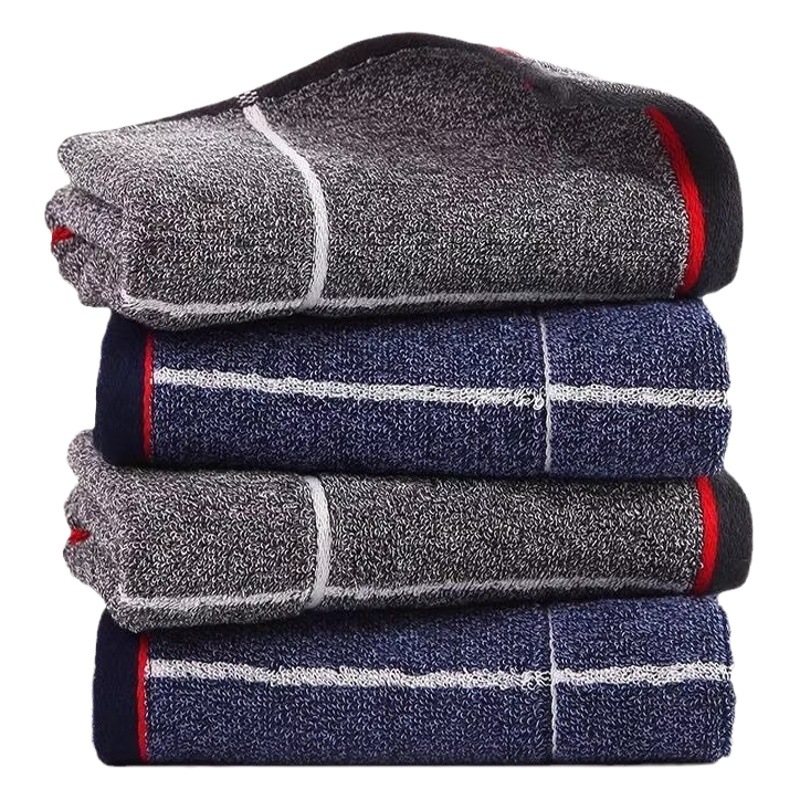Jialiya Towel Cotton Type a 120g Adult Household Men's Fitness Extended Bath Towel Sports Towel Wholesale 6728
