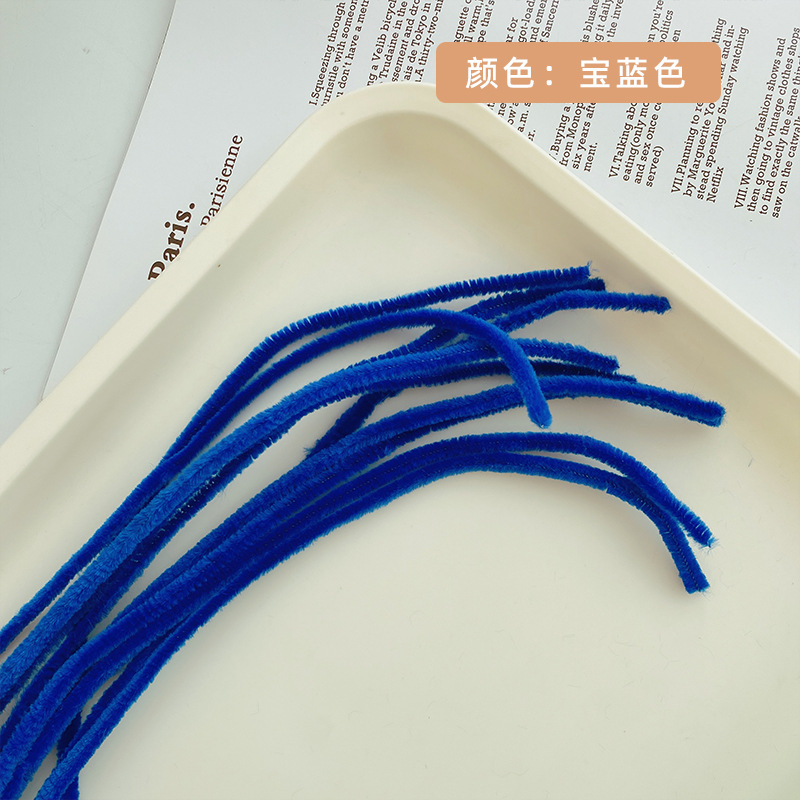 Picture of Colorful Macaron Hair Root Encryption Handmade Hair Root Twisting Stick DIY Kidsren's Toy Making Art Material Package