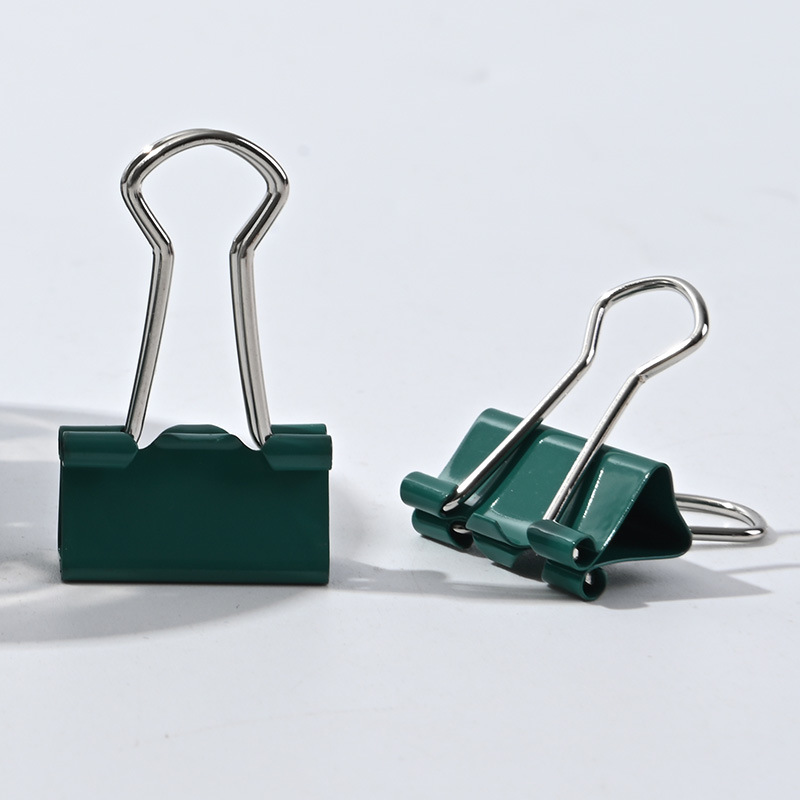 Picture of Cross-Border special color long tail clip small fresh dovetail clip hand account clip 32MM 25MM 19mm reverse tail clip wholesale