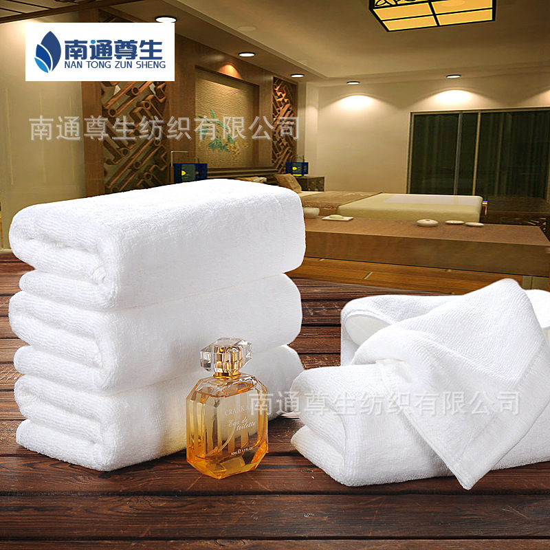 Hotel Cotton Towel Hotel Pure Cotton White Bath Towel Wholesale B&B Towel Manufacturer Supplies Hotel Towel