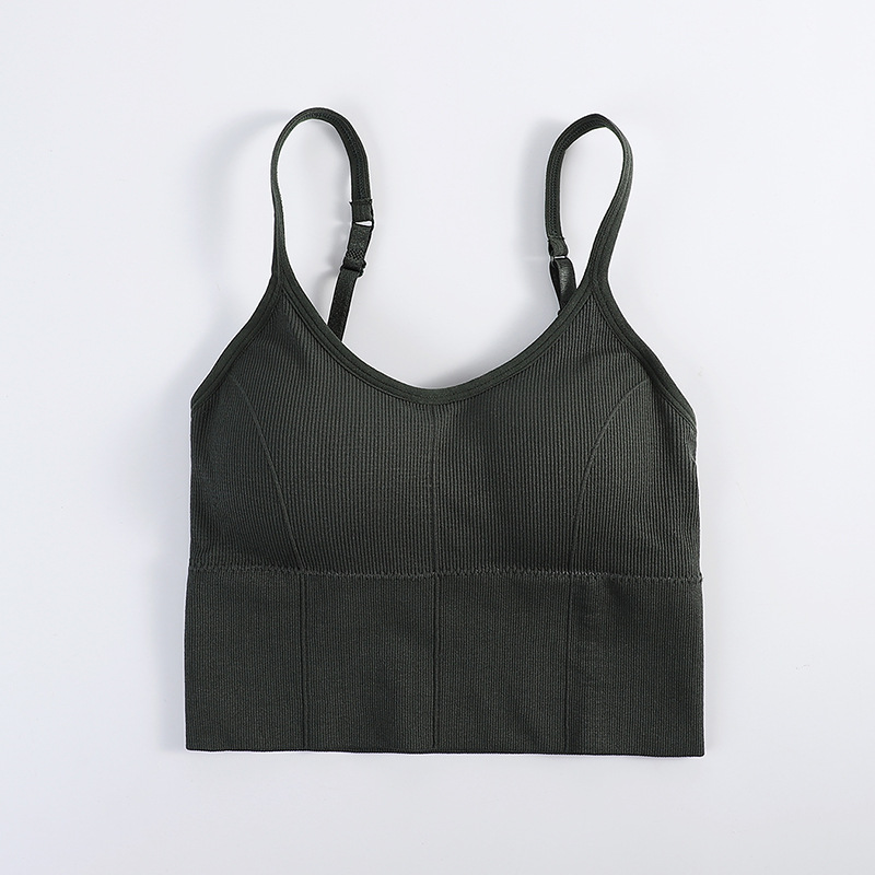Picture of Kaka Large U-Shaped Beautiful Back Wrapped Chest Tube Top with Sling Without Steel Ring Push-Up Sports Bottoming Intimates Vest for Women