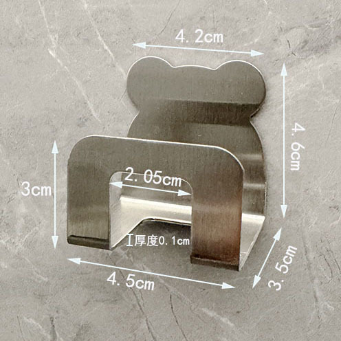 Picture of Basin Storage Rack under Cabinet Basin Rack Sponge Drain Rack Punch-Free Pot Lid Rack Stainless Steel Kitchen Sink Storage Rack