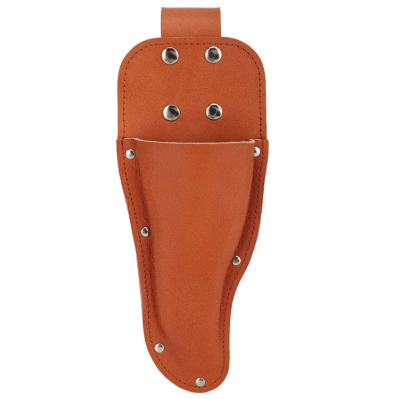 Picture of Spot Garden Trimming Sheath Leather Scissor Cover Gardening Trimmer Protective Cover Scissor Storage Tool Leather Cover