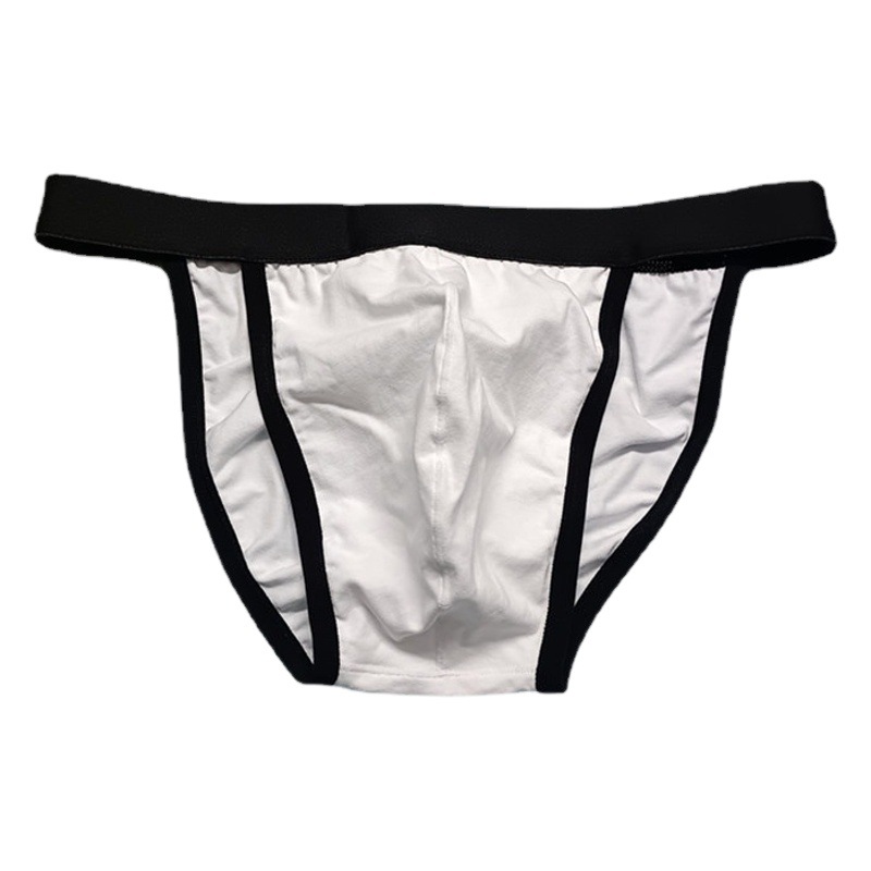 Men's Underwear Cotton High Fork Underwear Sports Briefs for Young Men and Students Shorts