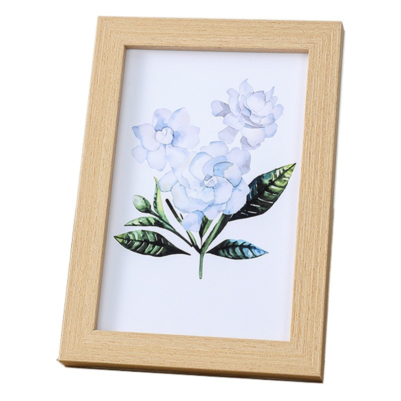 Creative simple diy wooden photo frame wholesale 5-inch 6-inch 7-inch 8-inch 10-inch A4 picture frame decoration photo wall