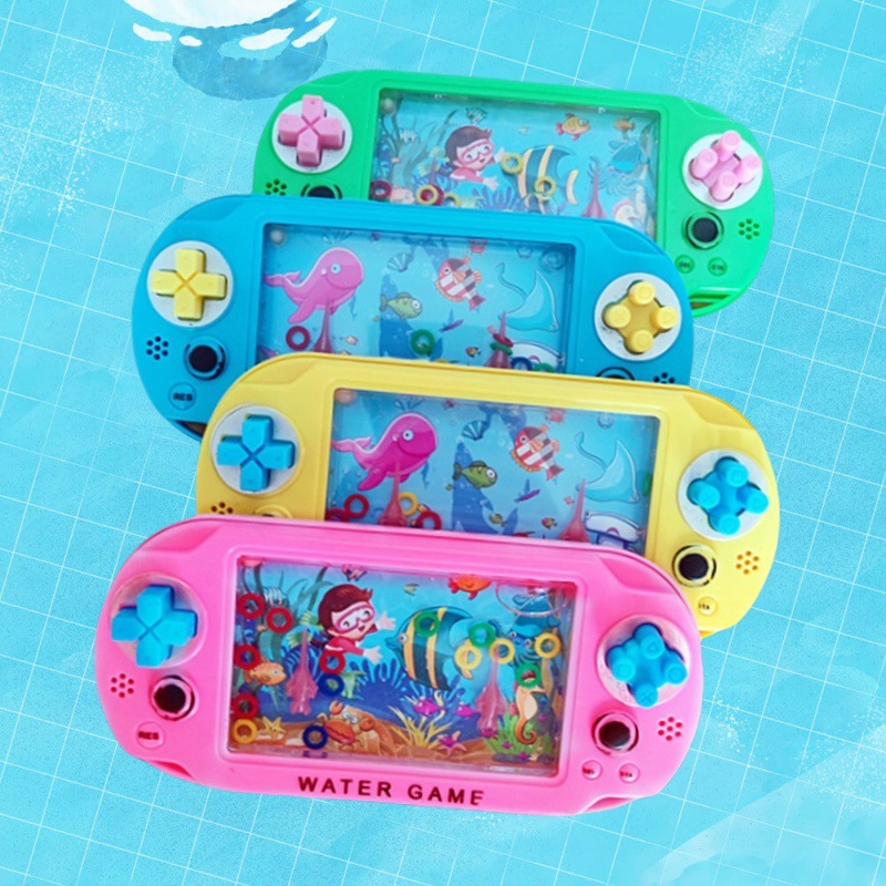 Picture of ring water machine toy 80 classic nostalgic game cartoon handheld water machine childhood ring