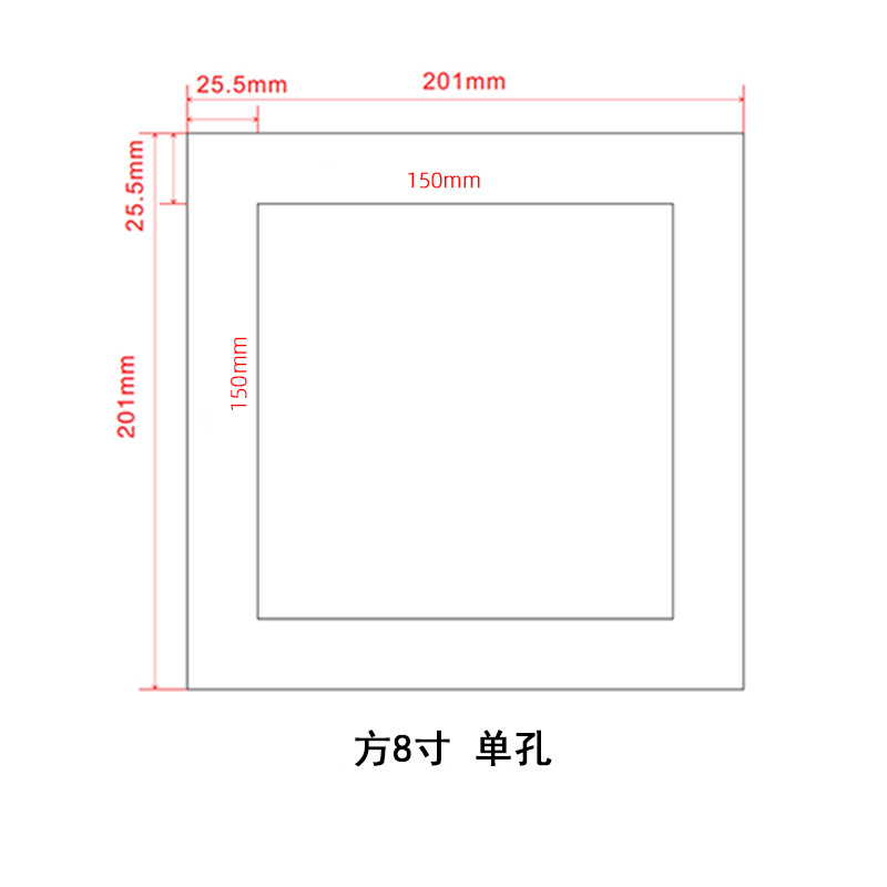 Picture of Baixi map lined with photo frame cardboard multi-Palace grid any size open hole pattern cardboard wholesale Baishou map paper