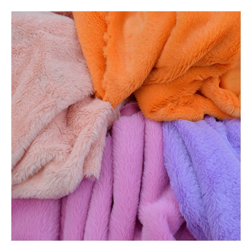 500g Rabbit Fur Fabric, Suitable for Clothing, Shoes, Hats, Toys and Home Textiles, Suitable for Pets, Manufacturers in Stock