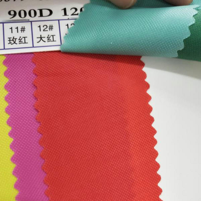 Picture of Oxford cloth 160g polyester cloth 420d 2*2 encryption PU bundle pocket express bag fabric