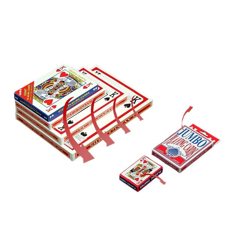 Picture of Big Playing Cards Super Large Creative Poker Playing Big Cards 24569 Times Online Celebrity Funny Wedding Entertainment Cards