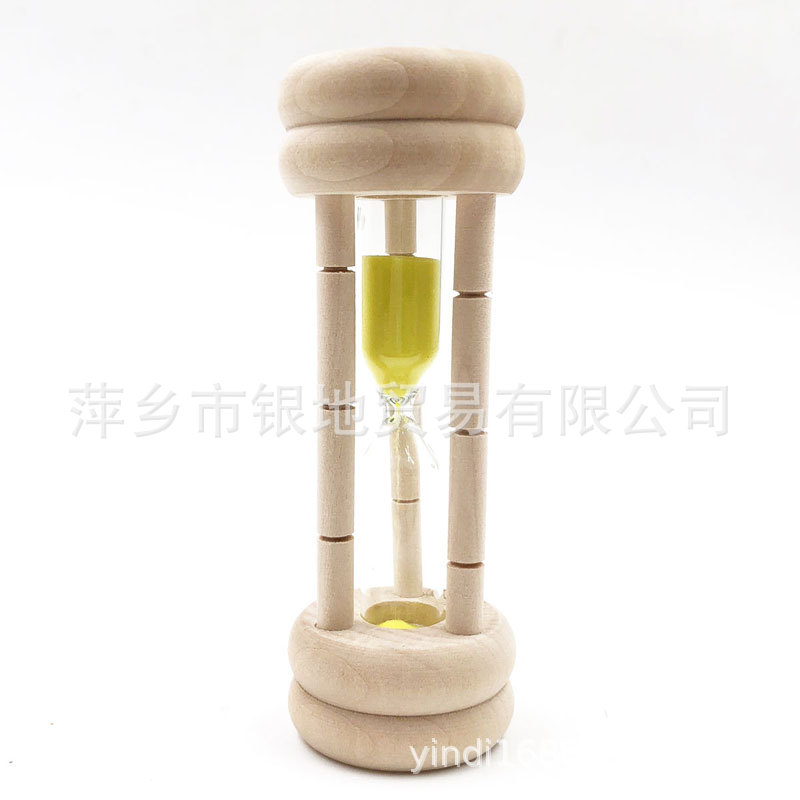Picture of Spot wholesale double wooden Sandy 1/2/3/5/10 minutes timer Time creative gifts cross-border supply