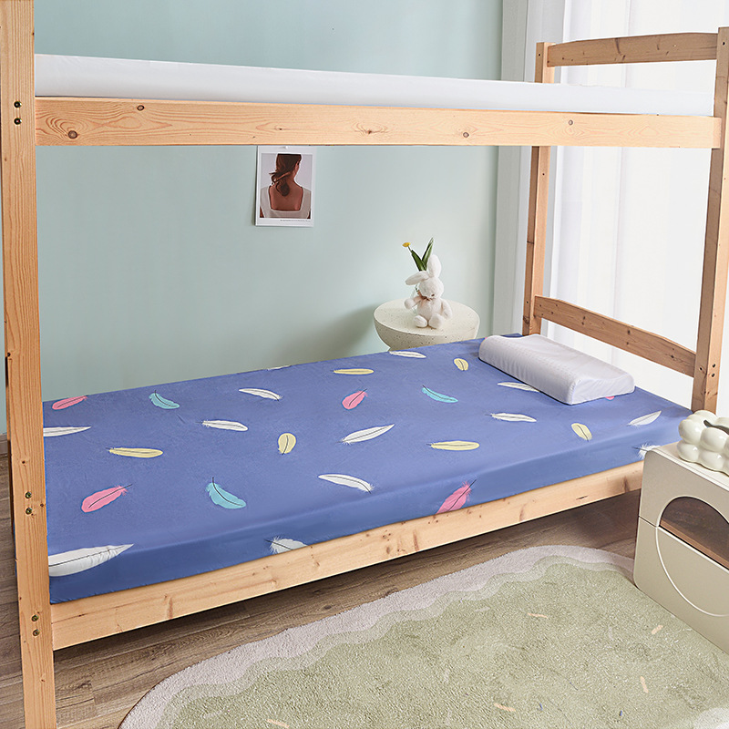 Picture of Student Dormitory Mattress Thick Cushion 1.2 m Dormitory Single Memory Sponge High Resilience Hard Cotton for School