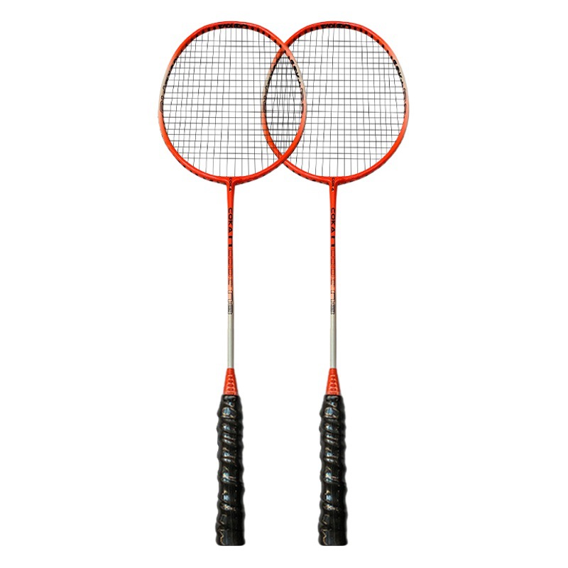 Keka cokaN8 badminton racket factory wholesale in stock durable steel alloy one-piece racket suit one-piece delivery
