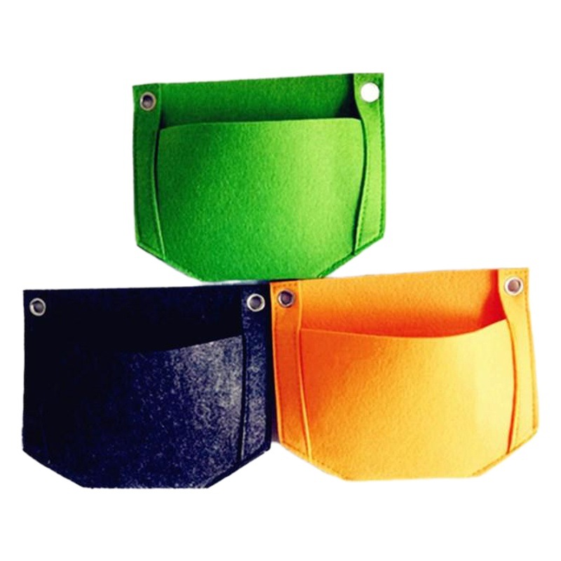 Supply of Non-Woven Wall-Mounted Planting Bags, Felt Seedling Storage Bags, Hanging Strawberry Handmade Planting Gardens