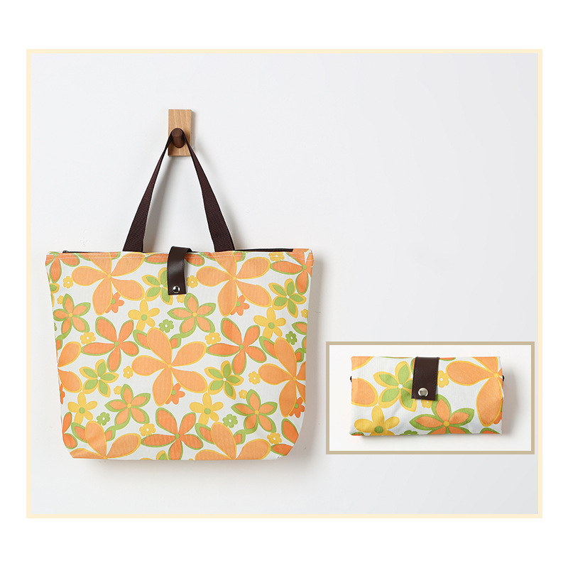 Picture of Oxford Cloth Foldableing Shopping Bag Satchel Shopping Bag Satchel Advertising Environmentally Friendly Foldableable Grocery Shopping Bag Customization