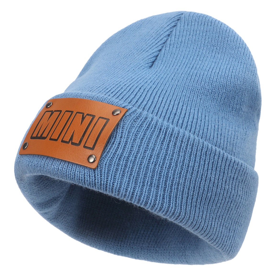 Mini children's knitted cap 2022 new warm cold European and American wool baby head protection crochet cap