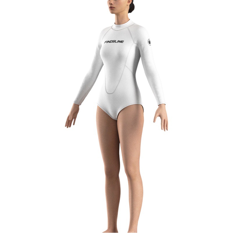 Shuishang New 2mm neoprene CR super elastic bikini women's diving suit surfing suit swimsuit winter swimming cold protection