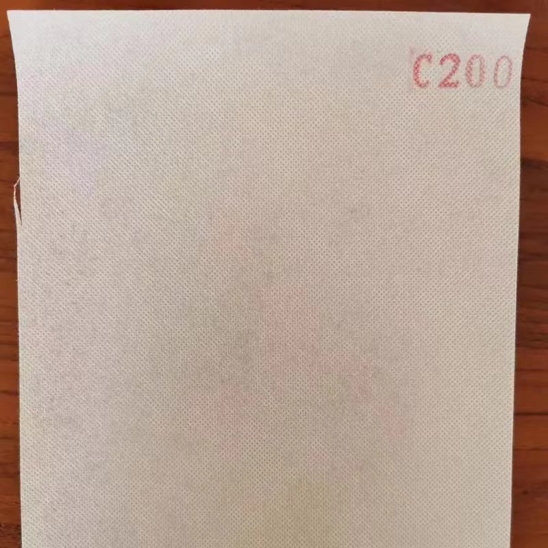 Picture of White non-woven fabric whole roll non-woven fabric breathable dustproof agricultural nursery rice seedling building waterproof thickening