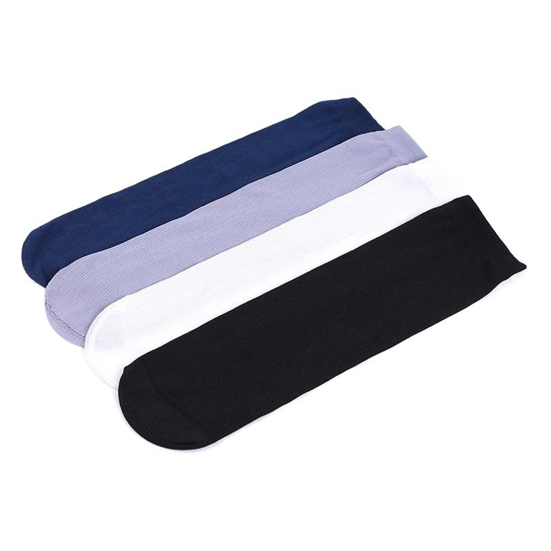 10 pairs of men's stockings spring and summer thin bamboo charcoal fiber men's socks men's socks Thin Thin socks mercerized tube socks