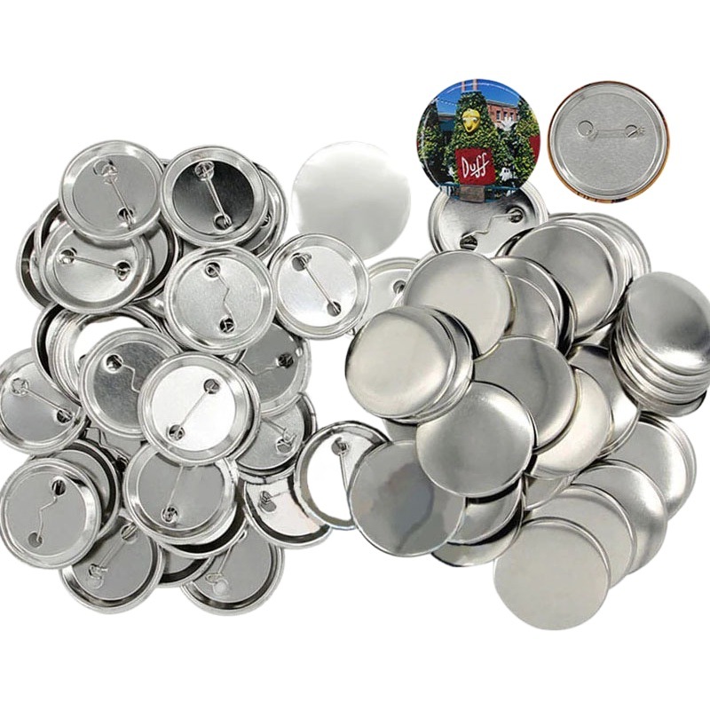 Tinplate Badge Material, Iron Bottom Badge DIY Consumables, Blank Material Factory Direct Supply