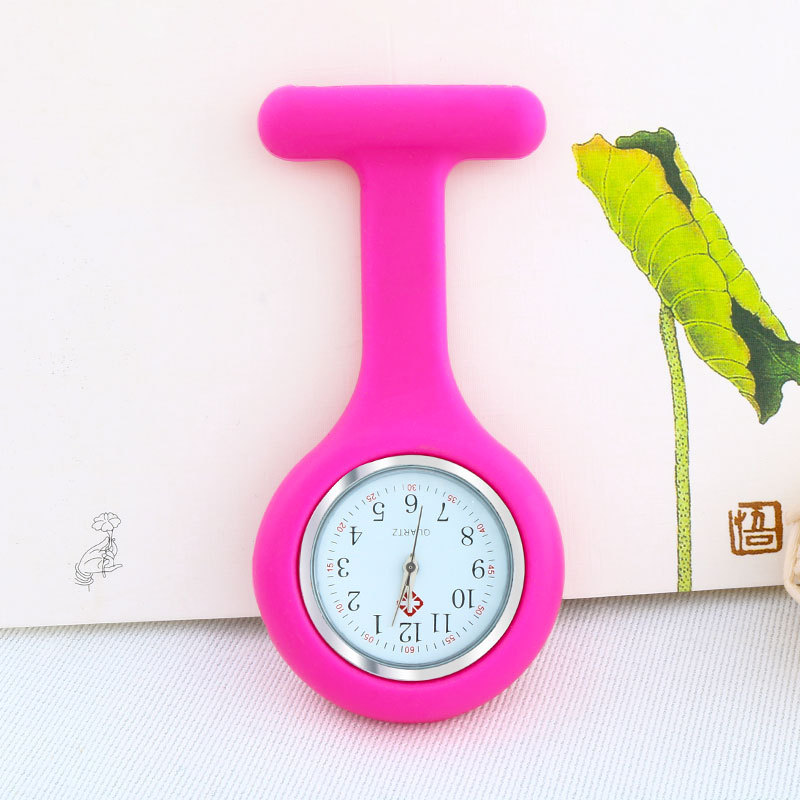 Picture of Factory Direct Sales New Silicone Band Wholesale Male and Female Nurse Watch Advertising Gift Hanging Watch Hot Selling Chest Watch Dropshipping