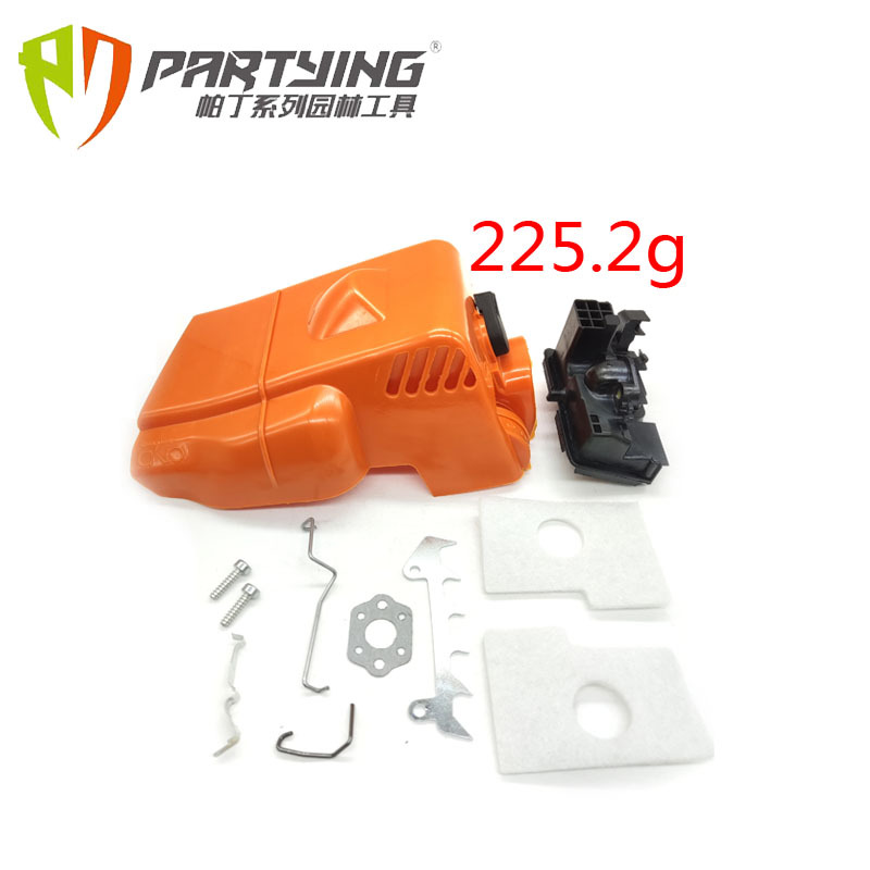 Picture of MS170MS180 cylinder cover large cover rear cover knob 017MS018 cover air filter seat air filter cover air filter sponge
