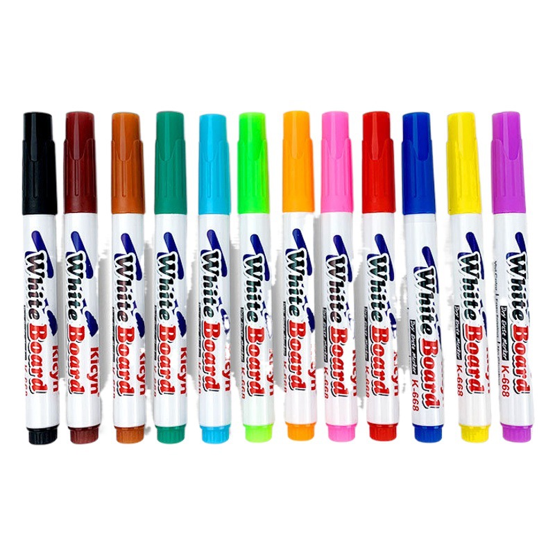 Qianhui 12-color water painting floating pen children's watercolor floating brush whiteboard pen large capacity wholesale floating pen