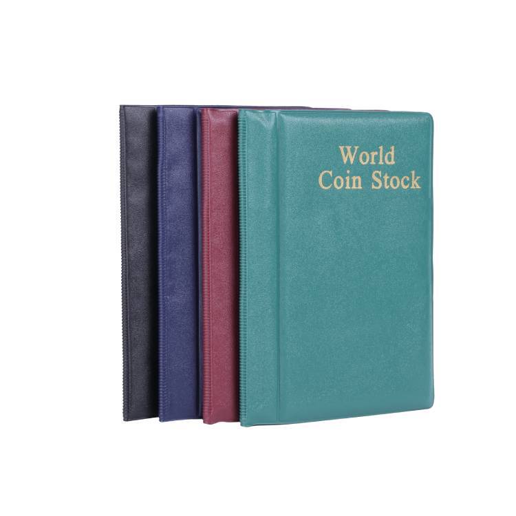 Picture of Wholesale PVC vertical in-line small coin book commemorative coin collection 120 small coin book
