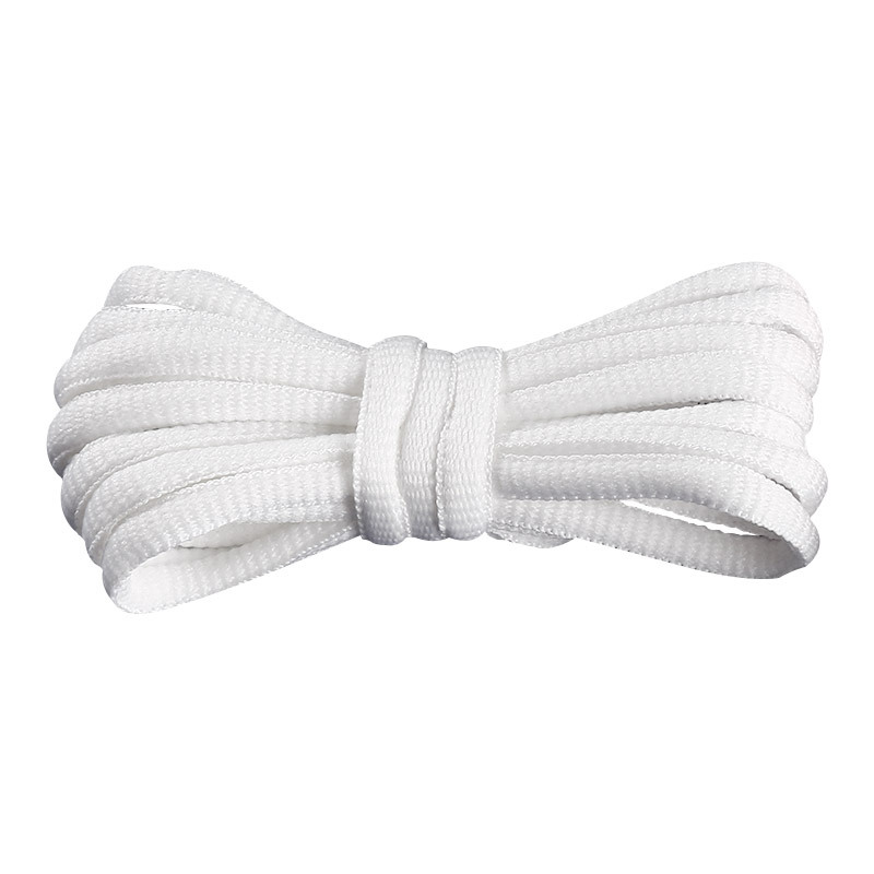 Picture of Wild elephant wholesale semicircle shoelace basketball shoes sneaker casual shoes shoelace black and white blue color oval shoelace rope